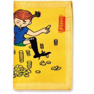 Pippi Langstrumpf: Kinder-Geldbörse (gelb)