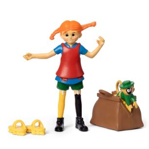 Pippi Langstrumpf: Spiele-Set Figuren Pippi mit Herr Nilsson