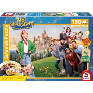 Abbildung Verpackung 150 Teile Puzzle Bibi Blocksberg - Das große Hexentreffen