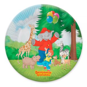 Benjamin Blümchen: 10er Pappteller 