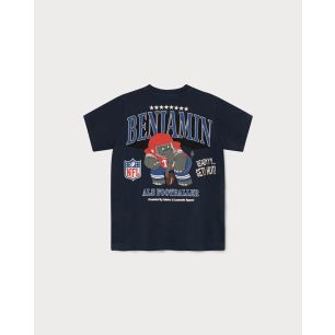 Benjamin Blümchen: NFL T-Shirt KIDS Football Navy (92)