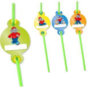 Benjamin Blümchen: 8 Trinkhalme