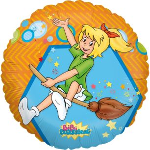 Bibi Blocksberg: Folienballon Motiv Besen
