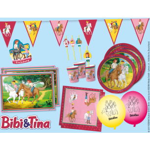 Bibi & Tina: Pferdestarkes Partyset für 8 Kids
