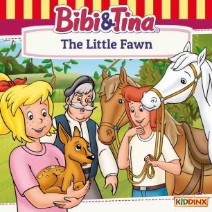 Abbildung des MP3-Hörspielcovers des englischsprachigen Hörspiels Bibi and Tina Folge 59 The Little Fawn
