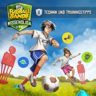 Abbildung des MP3-Hörspielcovers DIE FUSSBALLBANDE Wissensliga - Fussballwissen Folge 2