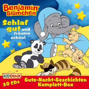 Benjamin Blümchen: 34er CD-Komplett-Box Gute-Nacht-Geschichten (Folge 1 - 34)