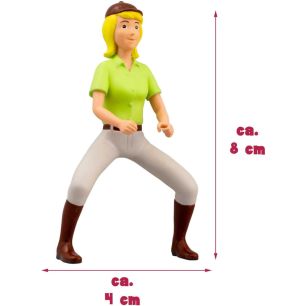 Bibi & Tina: Spielfigur Susanne Martin reitend einzeln