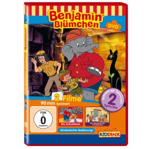Benjamin Blümchen Die Zirkuslöwen / und das Geheimnis der Tempelkatze 