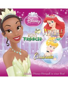 Disney 3er Box (Küss den Frosch, Arielle, Cinderella)
