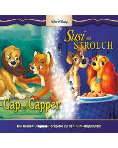 Disney: 2er MP3-Box Cap und Capper, Susi & Strolch