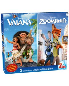 Disney: 2er Box Vaiana/Zoomania