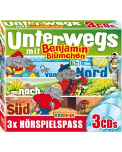 Benjamin Blümchen: 3er CD-Box Unterwegs mit Benjamin