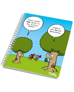 Ruthe: Collegeblock DIN A4 - Baumschule