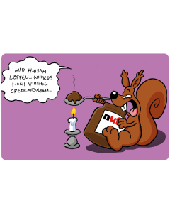 Ruthe: Frühstücksbrettchen - Eichhörnchen