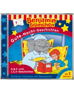 Benjamin Blümchen: Gute-Nacht-Geschichten - A,B,C- und 1,2,3-Geschichten (Folge 7)