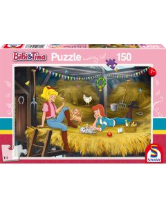 Bibi & Tina: Auf dem Heuboden - 150 Teile