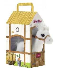 Bibi & Tina: Pferd Sabrina (17cm) im Stall (30 cm)