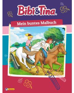 Bibi & Tina: Mein buntes Malbuch