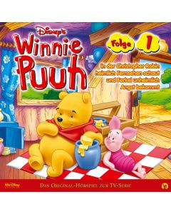 Disney Winnie Puuh Christopher Robin schaut heimlich Fernsehen/ Ferkel bekommt unheimlich Angst (Folge 1)
