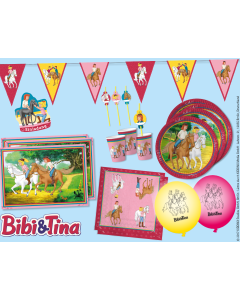 Bibi & Tina: Pferdestarkes Partyset für 8 Kids