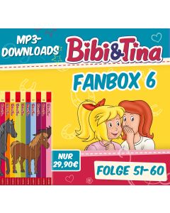Bibi & Tina: 10er MP3-Box 6 (Folge 51 - 60)