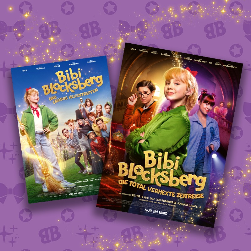 Produkte zu den Bibi Blocksberg Kinofilmen